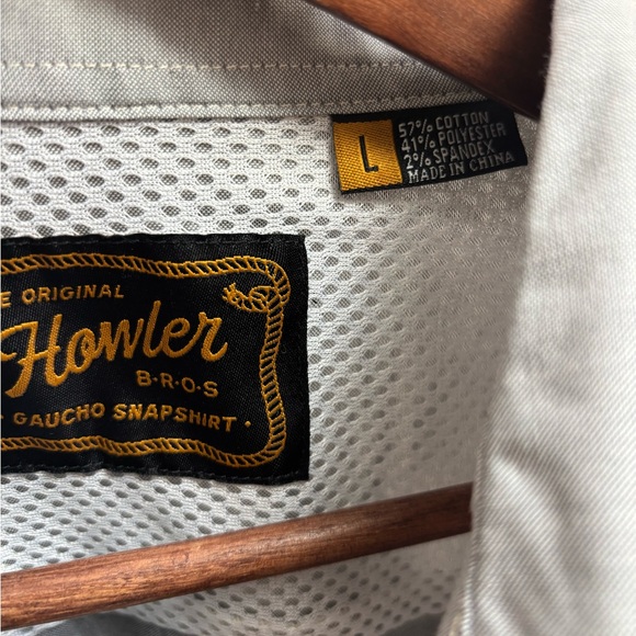 Howler Brothers Ocean Offerings Gaucho Snapshirt - Picture 2 of 6